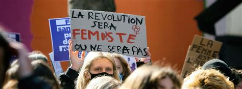 Le 8 Mars Grève Féministe Mouvement Ensemble