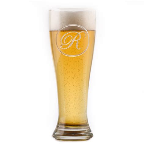 Personalized/Custom Engraved Pilsner Glasses - Monogrammed– Crystal Imagery