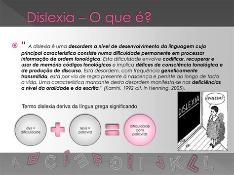 Dislexia O Que É Dislexia Definicao Causas E Intervencao La mayor