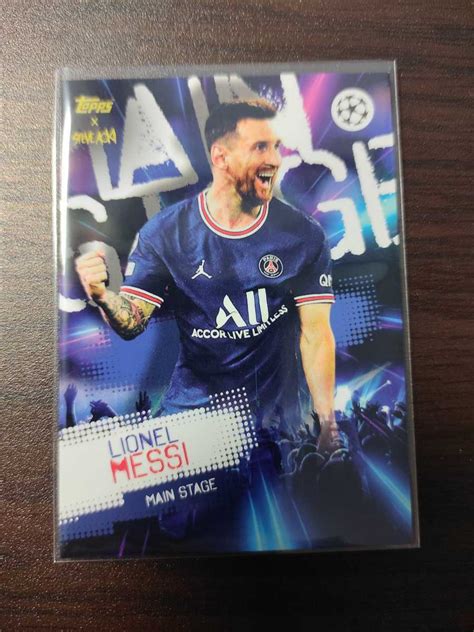 Topps Ucl Steve Aoki Soccer Football Festival Lionel Messi