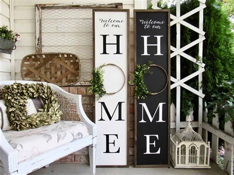 18 Welcome Porch Signs To Showcase At The Front Door