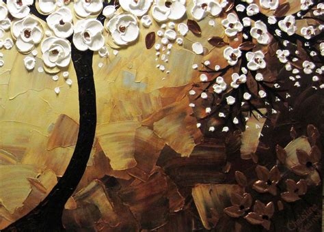 Custom Abstract Art Painting Tree Paintings Original Textured Etsy