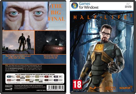 Viewing Full Size Half Life Box Cover