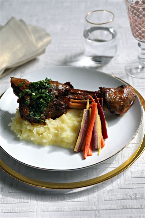 Oven Braised Lamb Shank