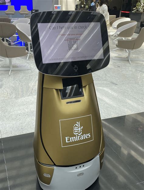 UAE: Emirates announces world's first-ever robotic check-in system at
