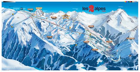 Domaine Skiable Les Alpes Les Pistes Ski Planet