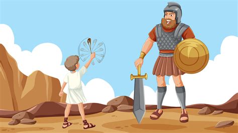 História De Davi E Golias - História de Davi e Golias