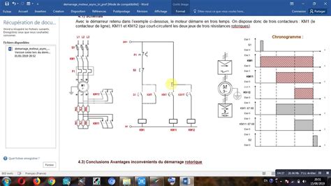 demarrage par elimination des resistance rotorique 1 sens de rotation ...