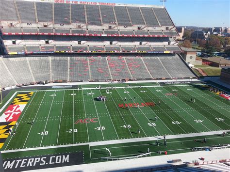 Hensley One Field At Byrd Stadium University Of Maryland Terrapins