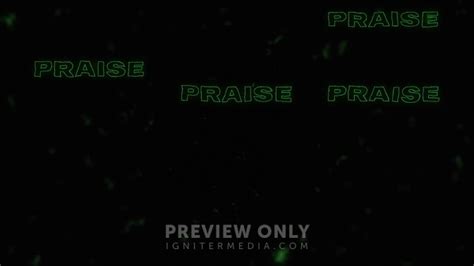 Praise on Praise - 8 - Worship Backgrounds | New Vision