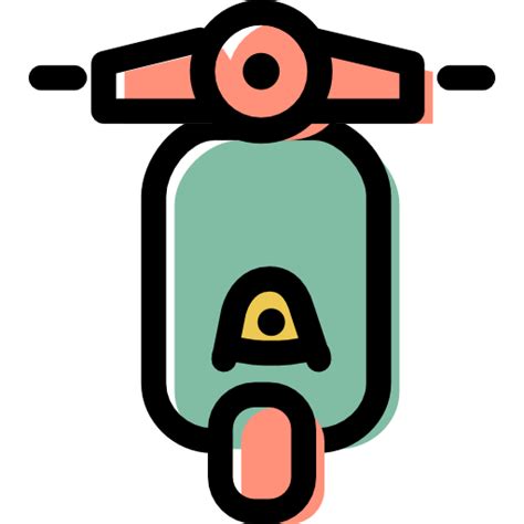 sepeda motor  transportasi  kendaraan icons