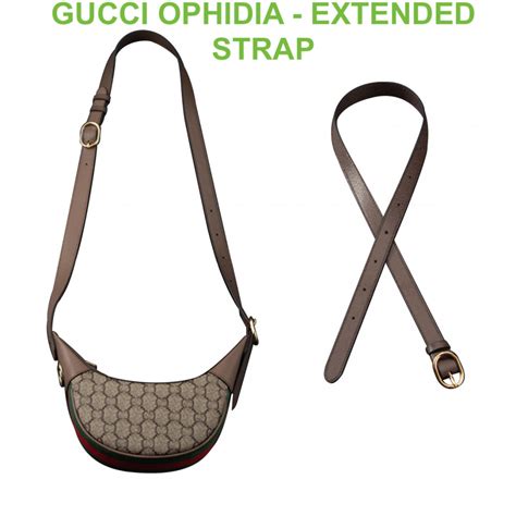 Gucci Ophidia Bag Leather Strap Convert To Crossbody Leather Bag Straps