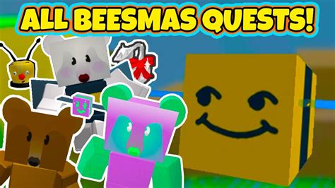 All Upcoming Beesmas Quests Bee Swarm Simulator Youtube