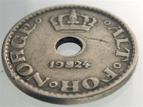 1924 Norway Ten Ore KM 383 Circulated Coin 157D EBay