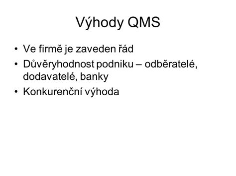 Syst M Zen Kvality Ppt St Hnout