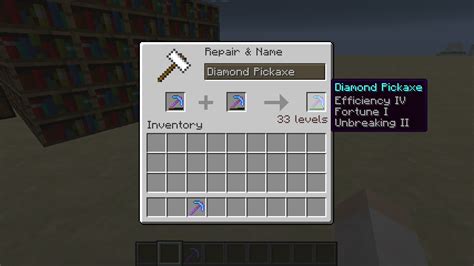 Repairing/Combining enchantments and Tool Naming image - Minecraft - ModDB