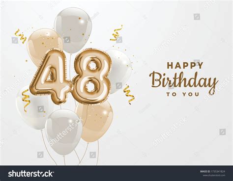 Happy 48th Birthday Photos and Images | Shutterstock