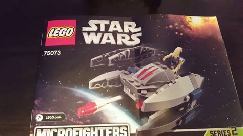 Lego Star Wars Microfighters Series Vulture Droid Youtube