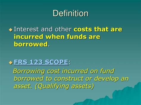 Ppt Borrowing Cost Powerpoint Presentation Free Download Id5757812