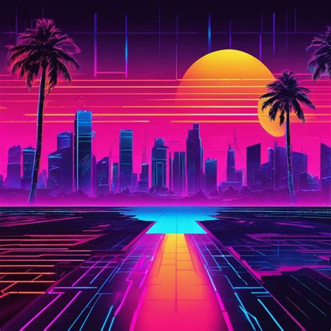 How to make Retro 1980s neon colors and synthwave style-style Videos ...