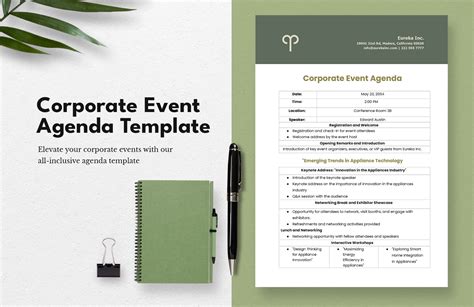 FREE Event Agenda Templates & Examples - Edit Online & Download ...