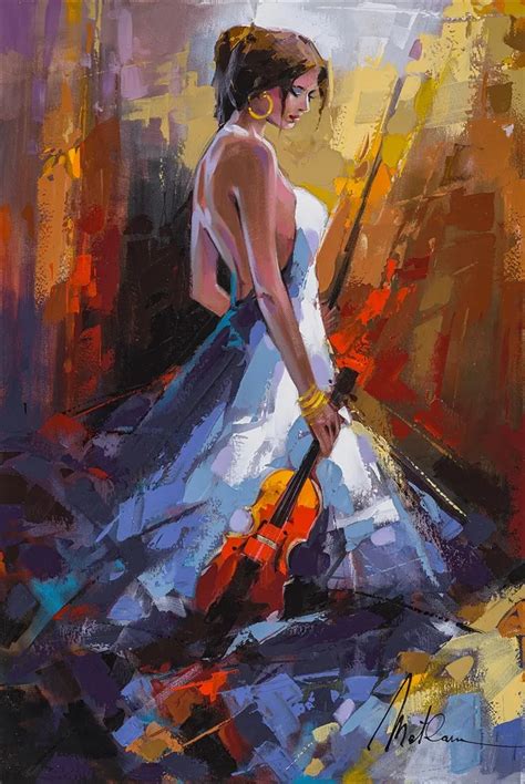 Anatoly Metlan Flamenco Dancers Tutt Art Pittura