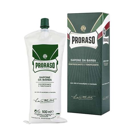 PRORASO Krem Do Golenia Eukaliptus I Menthol Linia Zielona XXL 500ml