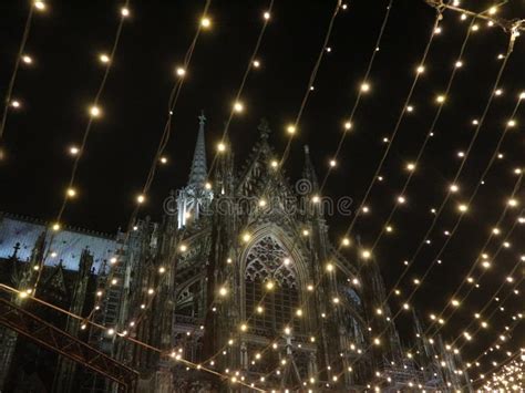 Cologne Cathedral during the Christmas Celebration Stock Image - Image ...