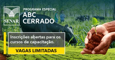 Abertas Inscri Es Para As Capacita Es Do Projeto Abc Cerrado Cursos