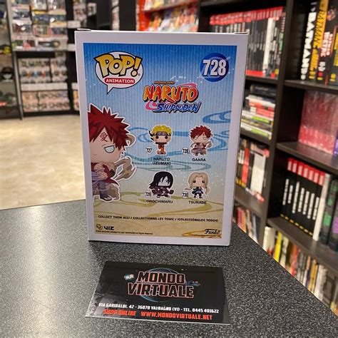 Funko Pop Gaara Special Edition Naruto Shippuden Mondo Virtuale