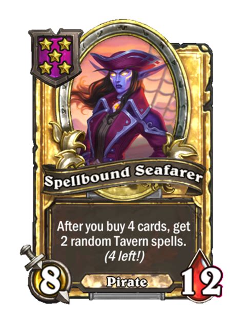 Spellbound Seafarer Golden New Hearthstone Wiki