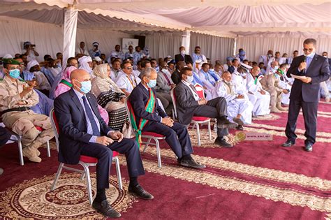 Le Directeur G N Ral De Maaden Mauritanie La Visite Du Pr Sident De