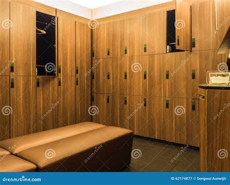 Design of Modern Wooden Lockers Stock Image - Image of high, furniture ...