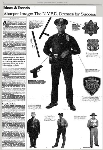 Nypd Uniform History