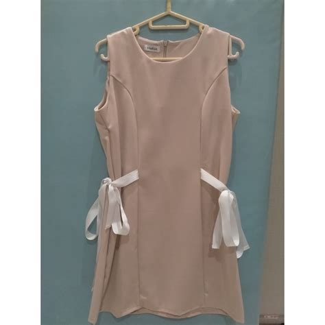 Jual Baju Terusan Dress Prelove Preloved Bekas Imut Cute Warna Salem