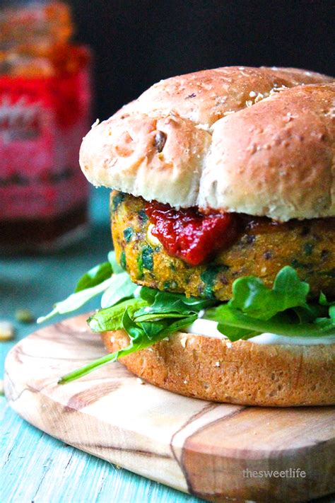 Vegan Curried Sweet Potato Burger My Darling Vegan Sweet Potato