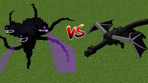 Wither Storm Vs Ender Dragon In Minecraft Youtube