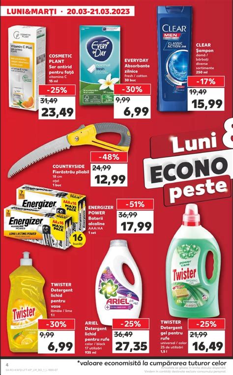 Oferte Kaufland Luni Si Marti Martie Catalog Az