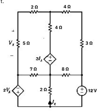 Solved Find The Currents In The Circuit Using Mesh Current Chegg