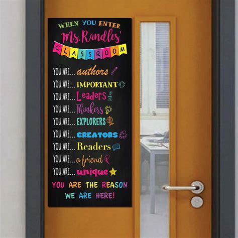 Classroom Door Sign | The perfect addition for your classroom door.