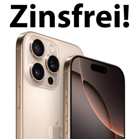 IPhone 16 Pro Max Finanzieren Raten Ohne Zinsen Schufa Sir Apfelot