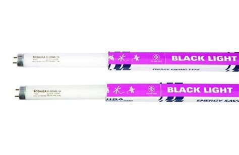 A Toshiba Fluorescent Lamp Fl T Bl W Black Light