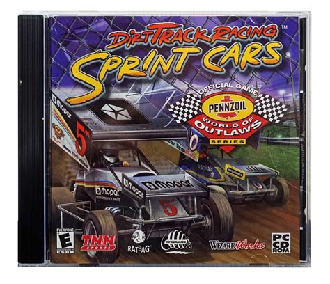 Sprint Cars Dirt Track Racing Classic PC CDRom Race Simulation Game ...