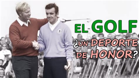 Se están perdiendo los valores en el golf The Concession YouTube