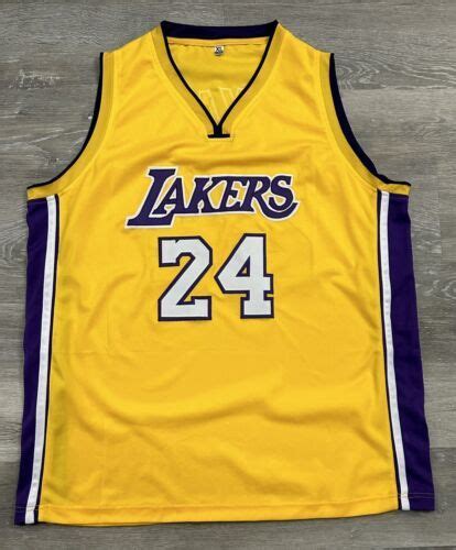 Kobe Bryant Number 24 Los Angeles Lakers Signed Autographed Jersey W ...