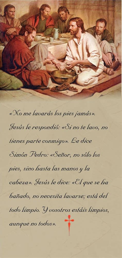 Tarjetas Y Oraciones Catolicas Jueves Santo