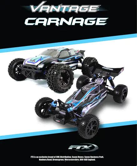 Ftx Vantage Carnage Wd Brushless Truggy Rtr Waterproof