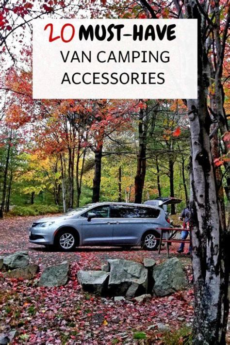 The Van Camping Essentials You Cannot Live Without A GIVEAWAY Van