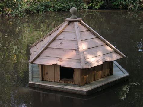 Large Hexagonal Floating Duck House Floating Duck Houses And