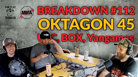 BREAKDOWN 112 OKTAGON 45 UFC BOX Bartoš Krajl Homolka YouTube